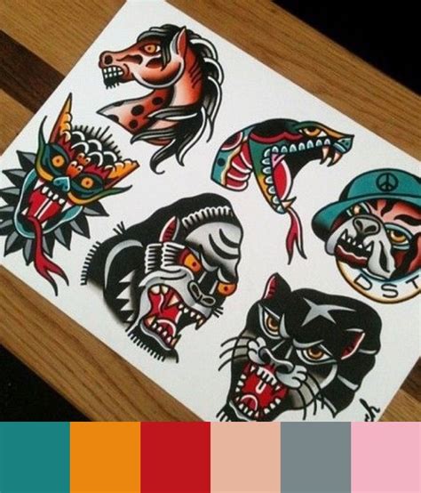 america tattoo ideas|american traditional tattoo color palette.